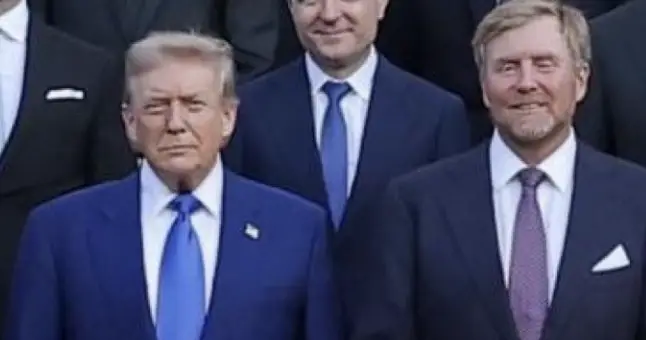 Trump Hit With Body Double Claims As People Notice Strange Detail At NATO Meeting